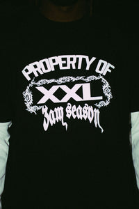PROPERTY OF 3AM LAYERED TEE